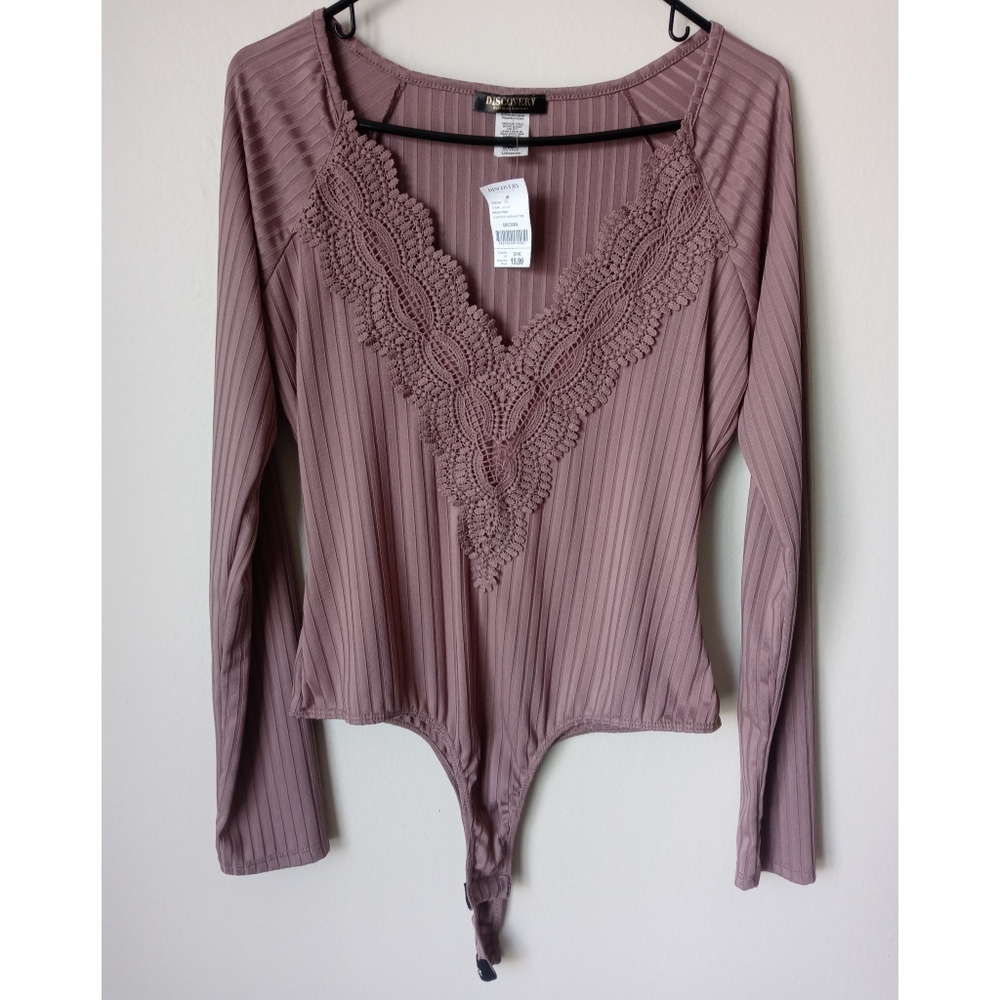 Brown bodysuit size L